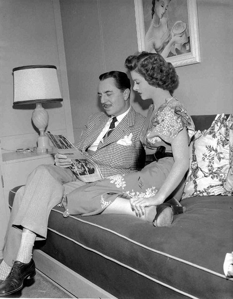William Powell, Myrna Loy - The Thin Man Goes Home - Z natáčení