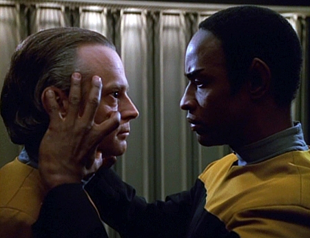 Brad Dourif, Tim Russ - Star Trek: Voyager - Gyilkos gondolatok - Filmfotók