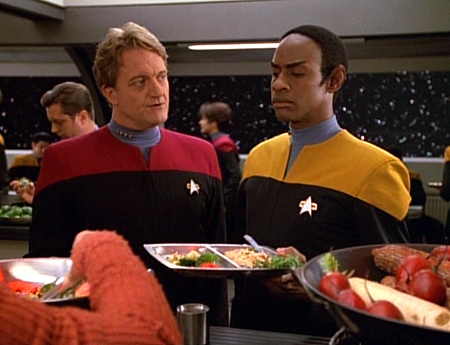 Gerrit Graham, Tim Russ - Star Trek: Voyager - Death Wish - Photos