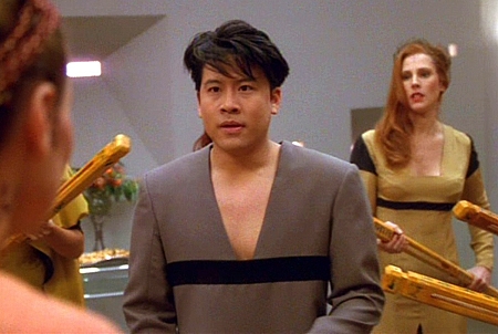 Garrett Wang, Patricia Tallman - Star Trek: Voyager - Favorite Son - Photos