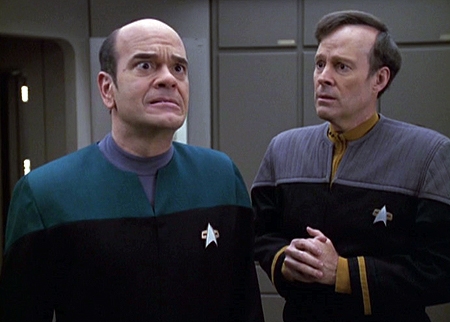 Robert Picardo, Dwight Schultz - Star Trek: Voyager - Life Line - De la película