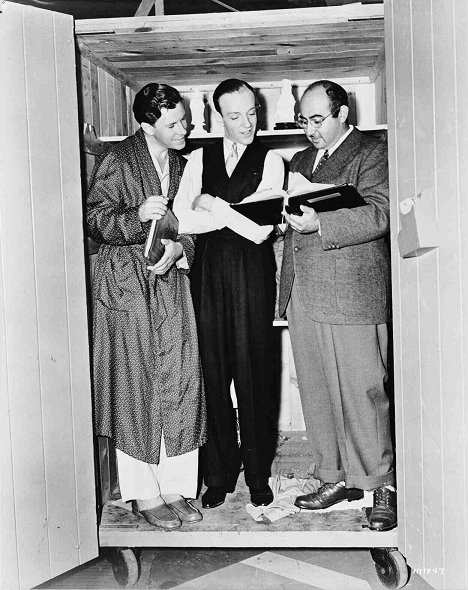 George Murphy, Fred Astaire, Norman Taurog - Broadway qui danse - Tournage