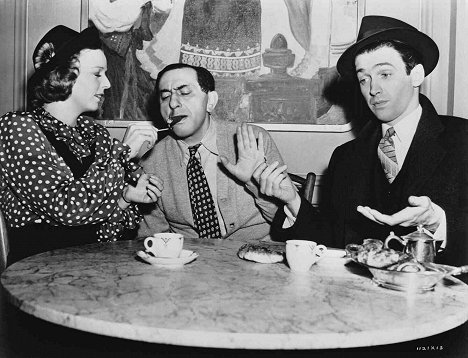 Margaret Sullavan, Ernst Lubitsch, James Stewart - Kauppa kulman takana - Kuvat kuvauksista