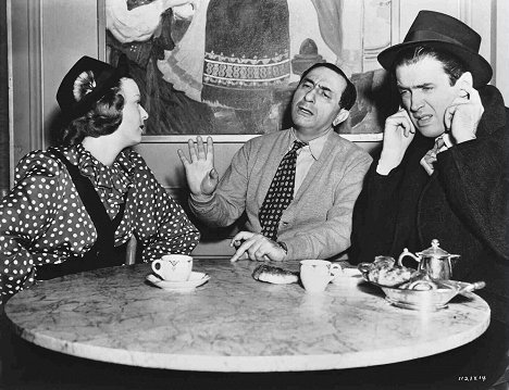 Margaret Sullavan, Ernst Lubitsch, James Stewart - A Loja da Esquina - De filmagens