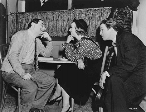 Ernst Lubitsch, Margaret Sullavan, James Stewart - Kauppa kulman takana - Kuvat kuvauksista