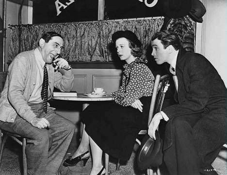 Ernst Lubitsch, Margaret Sullavan, James Stewart - Kauppa kulman takana - Kuvat kuvauksista