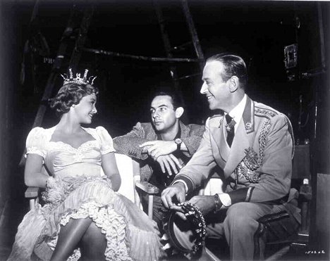 Jane Powell, Stanley Donen, Fred Astaire - Královská svatba - Z nakrúcania