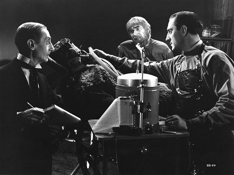 Edgar Norton, Bela Lugosi, Basil Rathbone - Frankensteins Sohn - Filmfotos