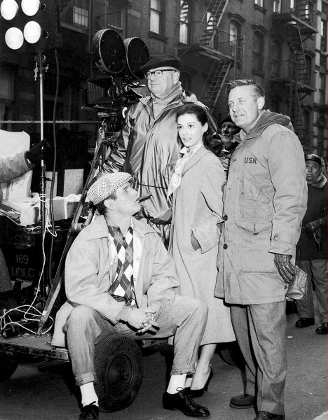 Paul Newman, Pier Angeli, Robert Wise - Somebody Up There Likes Me - Making of