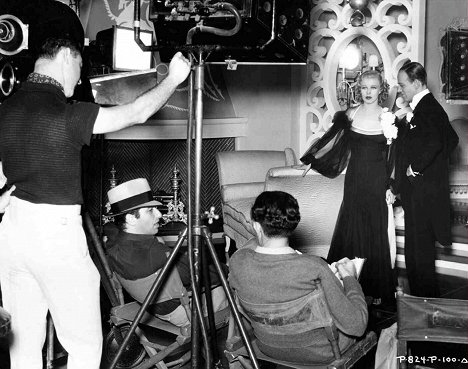 Mark Sandrich, Ginger Rogers, Fred Astaire - Top Hat - Van de set