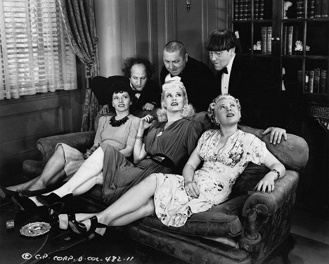 Dorothy Appleby, Larry Fine, Curly Howard, Moe Howard - In the Sweet Pie and Pie - Filmfotók