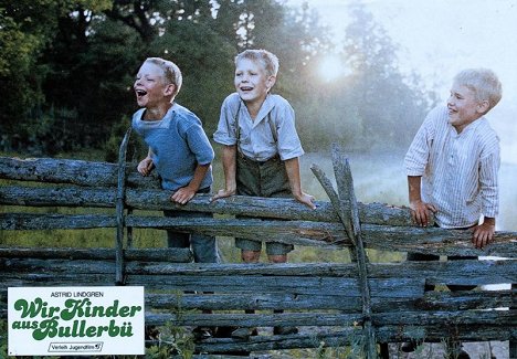 Harald Lönnbro, Henrik Larsson, Crispin Dickson Wendenius - Die Kinder von Bullerbü - Lobbykarten