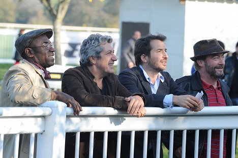 Lucien Jean-Baptiste, Alain Chabat, Edouard Baer, Philippe Duquesne - Turf - De la película