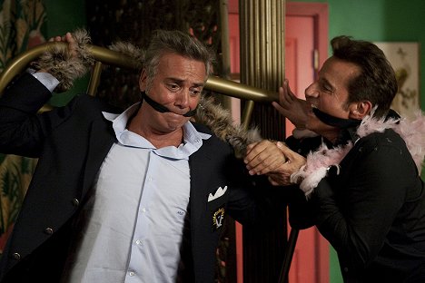 Massimo Ghini, Christian De Sica - Natale a Beverly Hills - Filmfotók