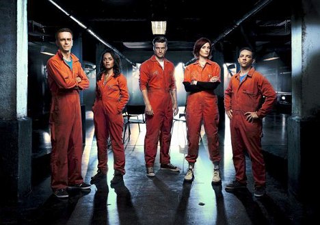 Joe Gilgun, Karla Crome, Matt Stokoe, Natasha O'Keeffe, Nathan McMullen - Misfits - Season 5 - Promoción