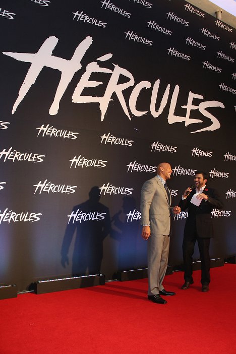 Dwayne Johnson, Brett Ratner - Hercules - Events