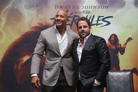 Dwayne Johnson, Brett Ratner - Hercules - Eventos