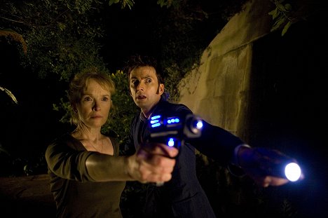 Lindsay Duncan, David Tennant - Doctor Who - The Waters of Mars - Photos