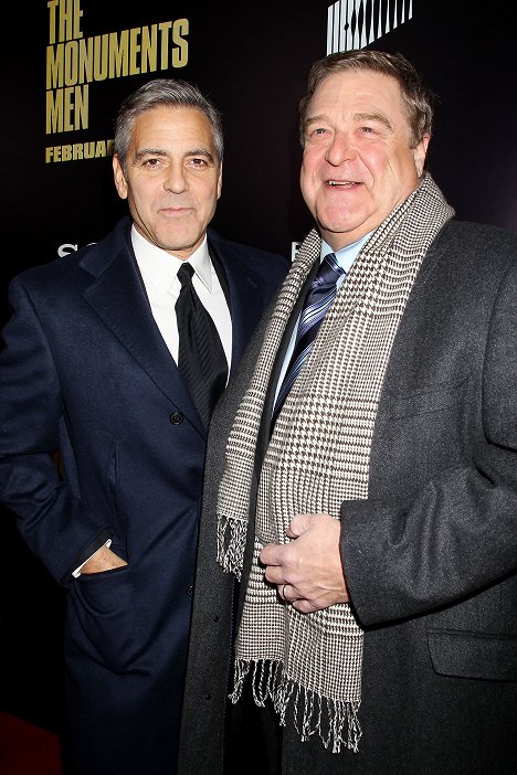 George Clooney, John Goodman - The Monuments Men - Events