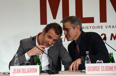 Jean Dujardin, George Clooney - Pamiatkári - Z akcií