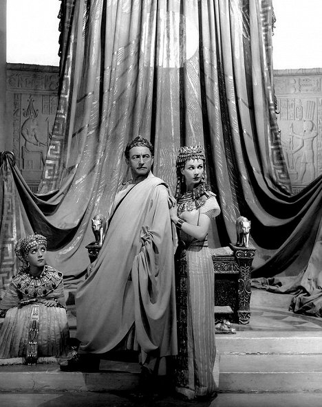 Claude Rains, Vivien Leigh - Caesar a Kleopatra - Z filmu