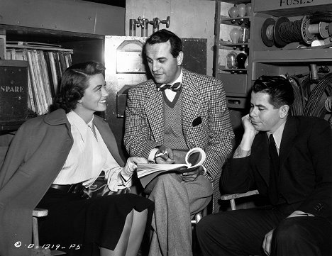 Dorothy Malone, Henry Levin, Glenn Ford - Convicted - Tournage