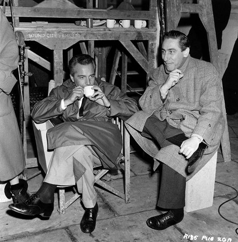 Rossano Brazzi, David Miller - The Story of Esther Costello - Tournage