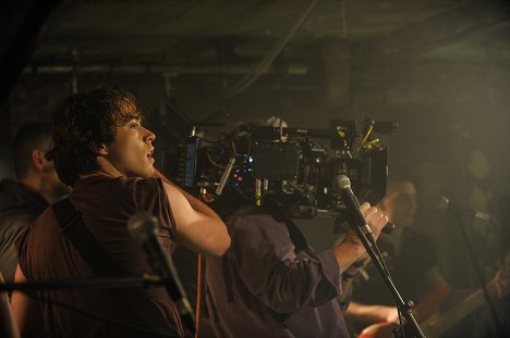 Jamie Blackley - Si je reste - Tournage