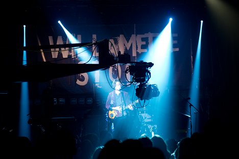 Jamie Blackley - Si je reste - Tournage