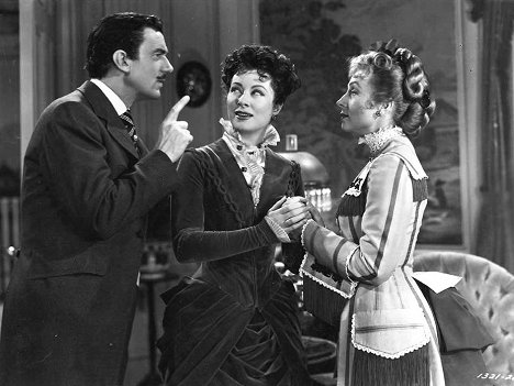 Walter Pidgeon, Greer Garson, Agnes Moorehead - Mrs. Parkington - Filmfotók