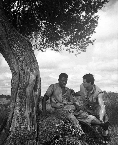 Sidney Poitier, Rock Hudson - Sangre sobre la tierra - De la película