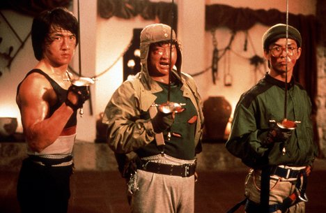 Jackie Chan, Sammo Hung, Biao Yuen - Wheels on Meals - Photos