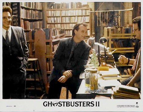 Harold Ramis, Bill Murray - Ghostbusters II - Lobbykarten