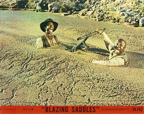 Cleavon Little, Charles McGregor - Blazing Saddles - Lobbykaarten