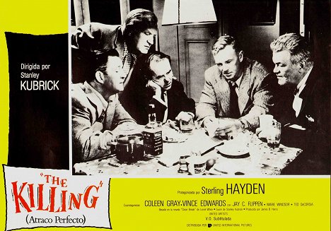 Ted de Corsia, Joe Sawyer, Elisha Cook Jr., Sterling Hayden, Jay C. Flippen - Zabíjení - Fotosky