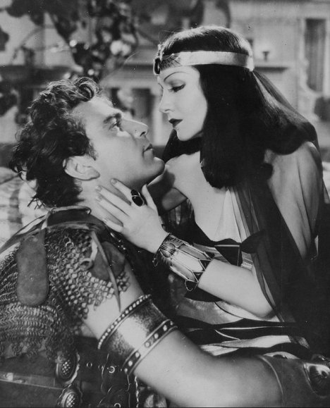 Henry Wilcoxon, Claudette Colbert - Kleopatra - Z filmu