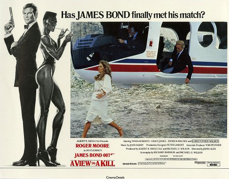 Tanya Roberts, Christopher Walken - James Bond: Vyhliadka na smrť - Fotosky