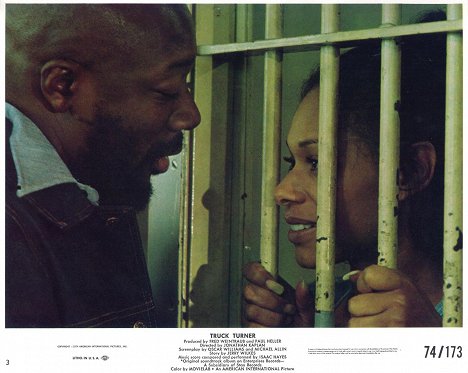 Isaac Hayes, Annazette Chase - Truck Turner - Lobby Cards
