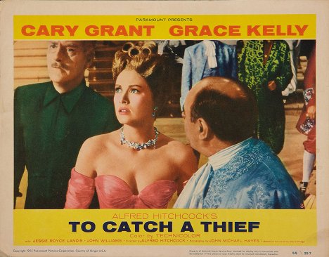 John Williams, Grace Kelly - To Catch a Thief - Lobby Cards