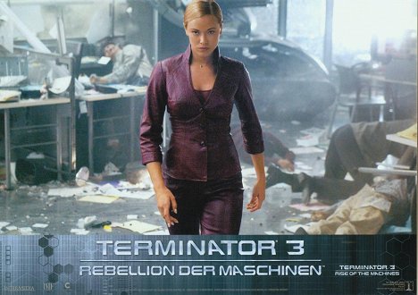 Kristanna Loken - Terminator 3: Rise of the Machines - Lobby Cards