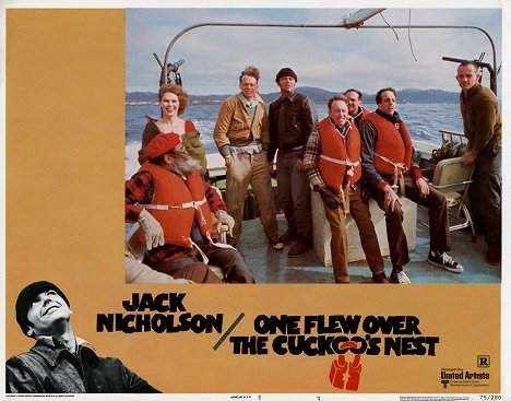Mews Small, Delos V. Smith Jr., Brad Dourif, Jack Nicholson, William Duell, Danny DeVito, Vincent Schiavelli, Christopher Lloyd - One Flew over the Cuckoo's Nest - Lobby Cards