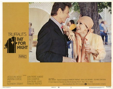 Jean-Pierre Aumont, Valentina Cortese - Day for Night - Lobby Cards