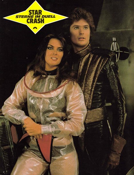 Caroline Munro, David Hasselhoff - Star Crash, choque de galaxias - Fotocromos