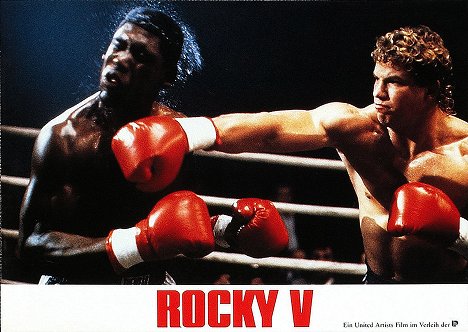 Tommy Morrison - Rocky 5 - Mainoskuvat
