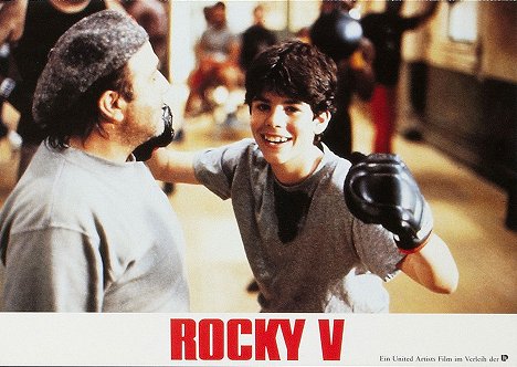 Sage Stallone - Rocky V - Cartões lobby