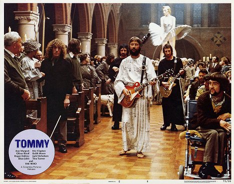 Roger Daltrey, John Entwistle, Eric Clapton, Pete Townshend - Tommy - Lobby Cards