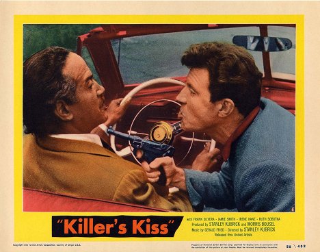 Frank Silvera, Jamie Smith - Killer's Kiss - Lobby karty