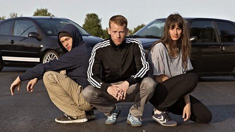 Jakob Oftebro, Cyron Melville, Danica Curcic - Lev stærkt - Werbefoto