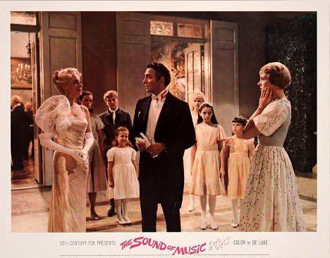 Eleanor Parker, Christopher Plummer, Angela Cartwright, Julie Andrews - Música no Coração - Cartões lobby