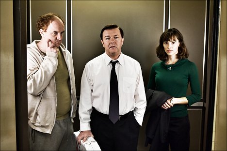 Louis C.K., Ricky Gervais, Jennifer Garner - The Invention of Lying - Photos